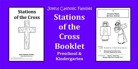 Stations of the Cross Booklets for Preschool/Kindergarten