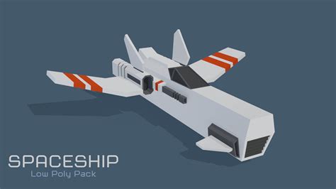 Spaceship LowPoly Pack - 3D Model by Tarasov3D