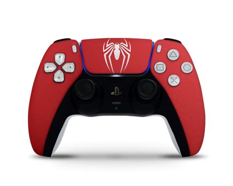 Red SpiderMan PS5 Controller & Console Skin Miles Morales | Etsy