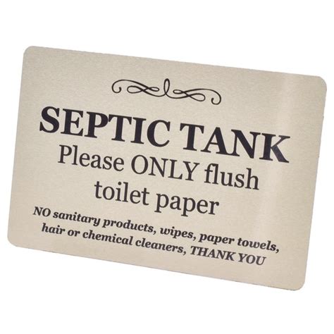 Septic Tank Sign - Etsy