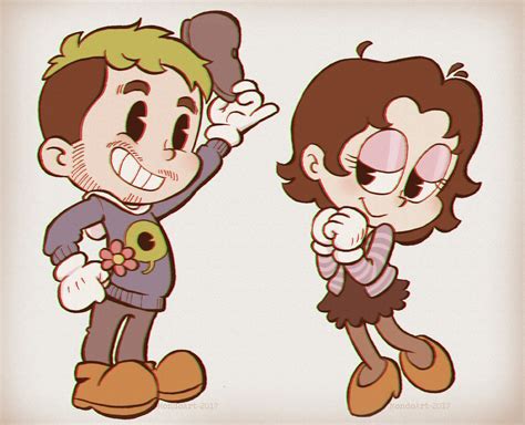 Jack and Signe by raymondoart | Cuphead art style | Jacksepticeye and ...