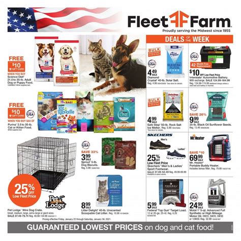 Fleet Farm Weekly Ad Flyer January 22 to January 30