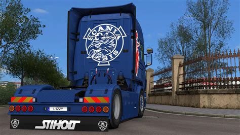 SCANIA R (RJL) - SIMPLE GRIFFIN PAINTJOB BY L1ZZY TRUCK SKIN - ETS2 Mod