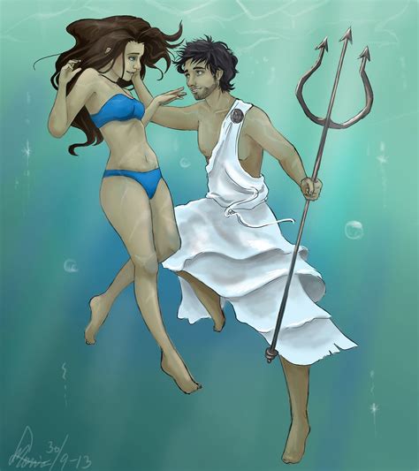 Sally and Poseidon. Can we just give them credit that these two people ...