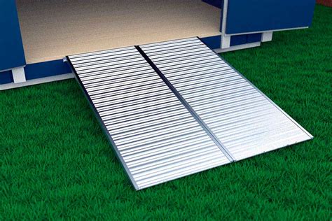 Extruded Aluminum Ramp - SHED Ramps