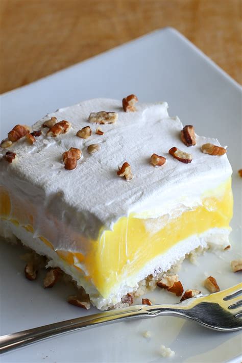 Lemon Dessert (aka Lemon Lush) - Cleverly Simple