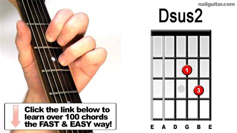 Dsus D Guitar Chord - Chord Walls