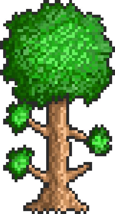 Download Tree - Terraria Tree Logo Png - Full Size PNG Image - PNGkit