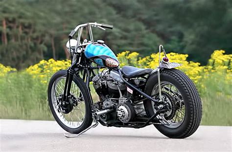 1948/1956 Harley Panhead Oldschool Bobber - ThrottleXtreme