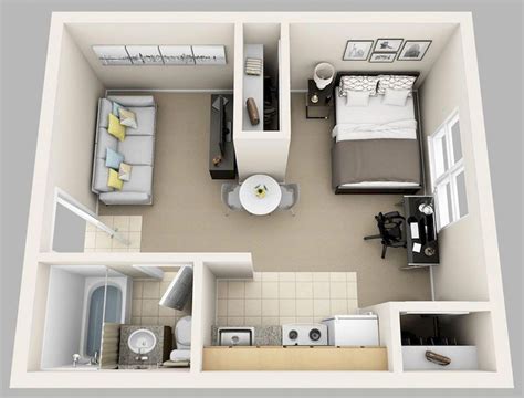 Mini Apartment Floor Plans - floorplans.click