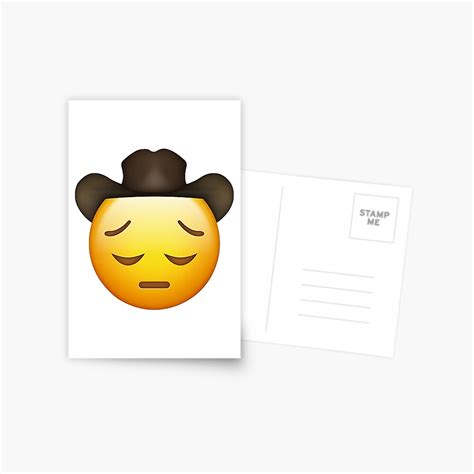 "Sad Cowboy Yeehaw Meme " Postcard by fandemonium | Redbubble