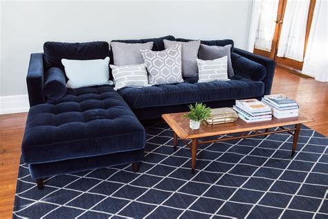 A Living Room Update + Our New Velvet Sofa - The Sweetest Occasion