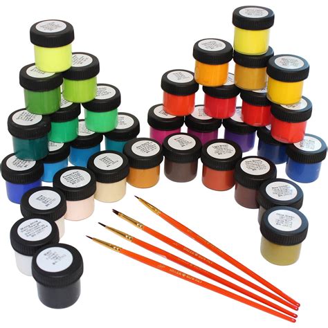 Arts, Crafts & Sewing: Soucolor Acrylic Paint Brushes - Acrylic Paint Brushes