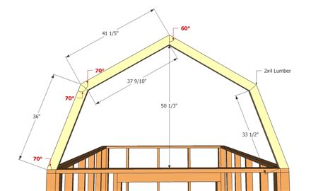 Useful 12x16 gambrel storage shed plans ~ DIY Jes