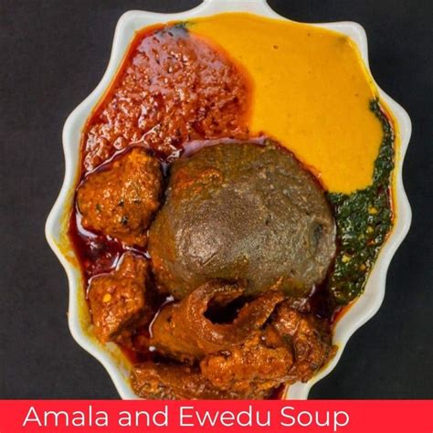 Amala and Ewedu Soup Recipe - Chef's Pencil | Swallow food, Recipes ...