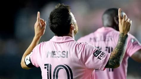 Lionel Messi's wife explains latest goal celebration at Inter Miami - Mirror Online