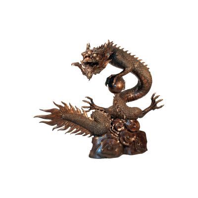 Asian Water Dragon Water Feature Sculpture