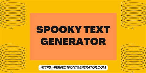 Spooky Text Generator: Online Copy/Paste Tool