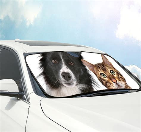 Custom Car Windshield Sun Shade, Add Your Own Personalized Text Image ...