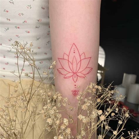 Small Pink Lotus Flower Tattoo | Best Flower Site