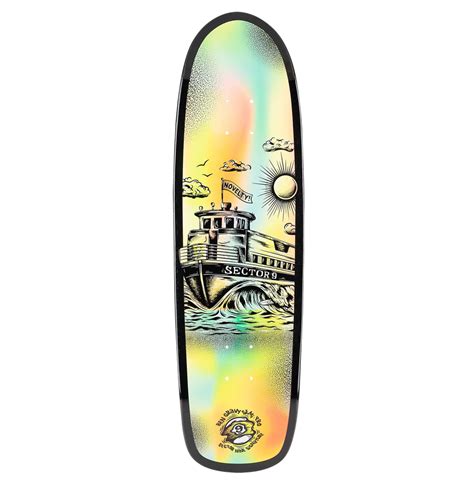 Sector 9 Gravy Semi-Pro Barge Cruiser Skateboard Deck - 194521050580