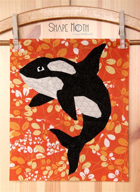 Shape Moth: Orca PP pattern {& a Giveaway!}