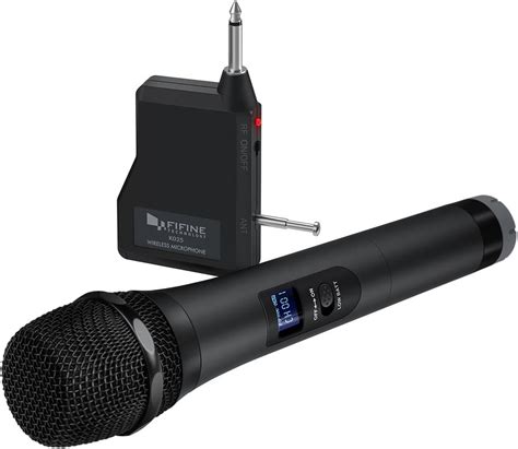 FIFINE TECHNOLOGY Wireless Microphone, Handheld Dynamic Microphone ...