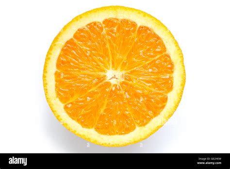 orange fruit slice isolated Stock Photo - Alamy