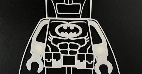 Lego Batman Wall Art by Ninomalbinho | Download free STL model | Printables.com