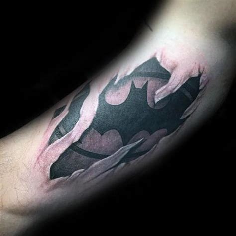 50 Batman Symbol Tattoo Designs [2023 Inspiration Guide]