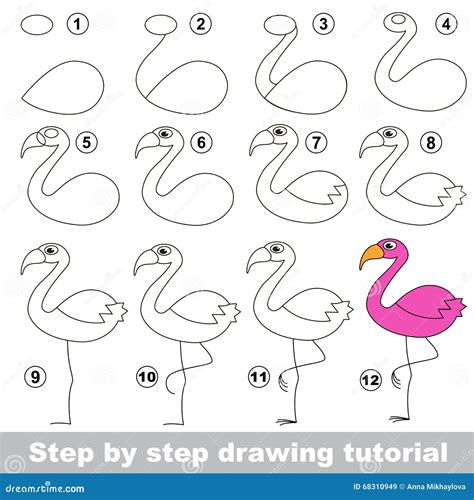 Flamingo legs drawing - tankqery