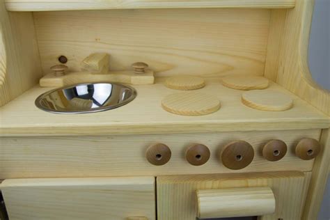 Wooden Toy Kitchen Fully Assembled Child's Wooden Toy - Etsy