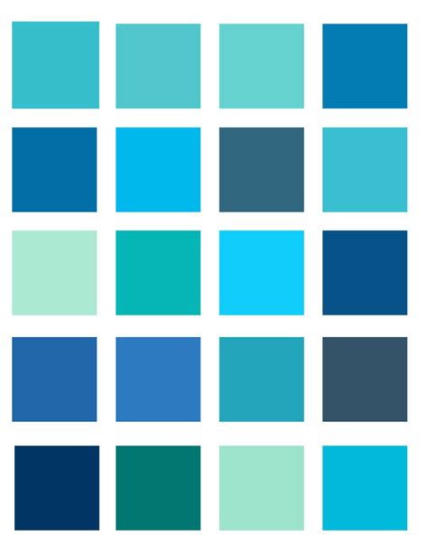 Light Blue Color Palette 2 by Oceanisuna on DeviantArt