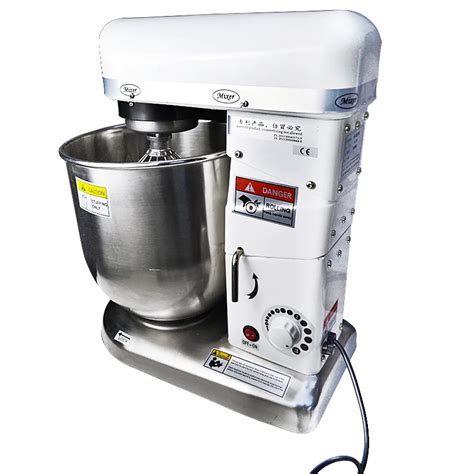 220V 10L Professional Electric Stand Dough Mixer Household Commercial Dough Kneading Mixer Egg ...