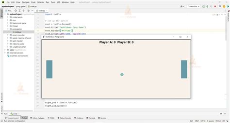 Python Pong Game - A Game That Will Test Your Skills! - TechVidvan