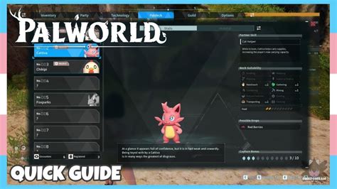 Where To Catch Cattiva In Palworld | Location Quick Guide - YouTube