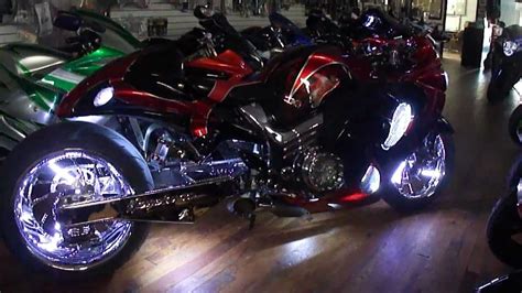 2011 Custom Suzuki GSXR 1300 Hayabusa "Goliath" by Garwood Custom Cycles - YouTube