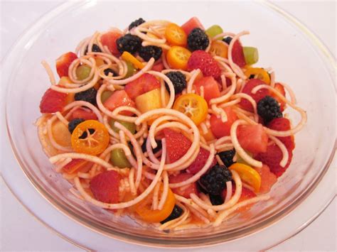 Bliss Fresh Fruit Salad Recipe with Spiralized AppleRobins Key