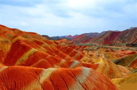 Zhangye Danxia Landform Park China ~ Words of Pictures