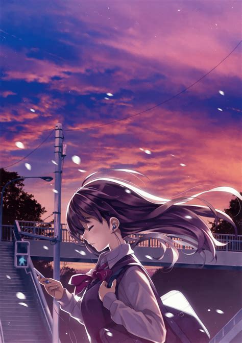 963 Wallpaper Anime Girl Sad Alone free Download - MyWeb