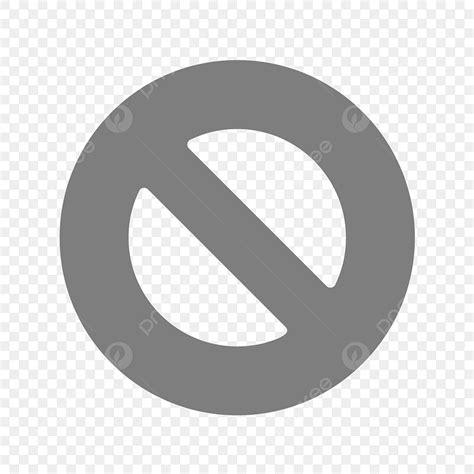 Forbidden Vector Design Images, Vector Forbidden Icon, Closed, Forbidden, No Icon PNG Image For ...