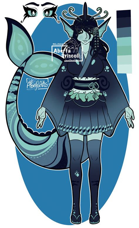 Humanoid Vaporeon Bab by Aberfa-Arts on DeviantArt