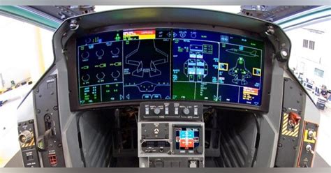 panoramic display F-35 cockpit avionics | Military Aerospace