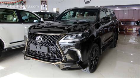 Lexus LX 570 Black edition S for sale. Black, 2019