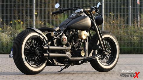 Custom Harley Davidson Softail Evo Springer Bobber - ModifiedX