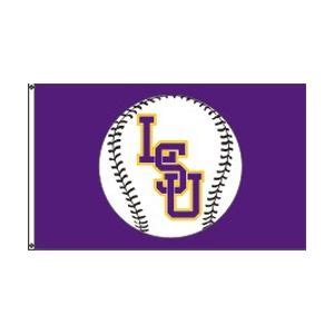 LSU - Baseball - 3'x 5'