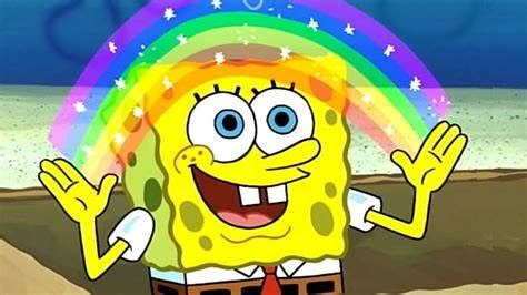 Spongebob Meme Rainbow