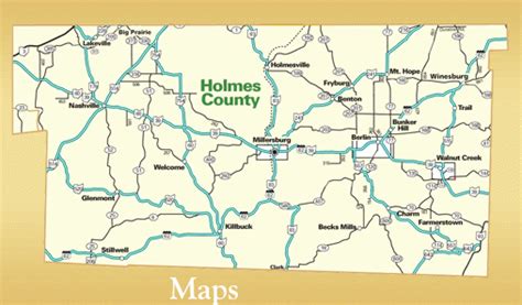 Amish Country Ohio Maps Amish Country Ohio Amish Country Holmes | Maps Of Ohio