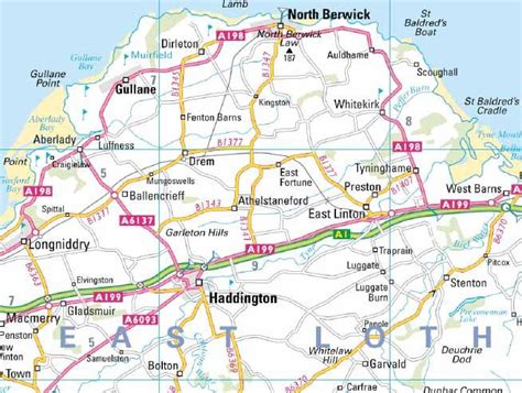 Lothians and Borders County Map (2021) – Map Logic