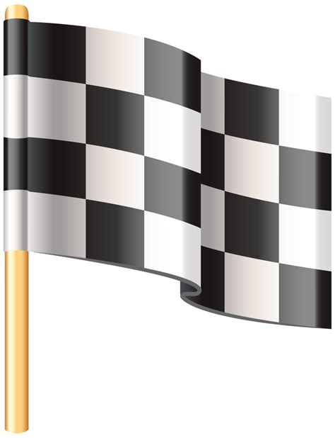 Checkered Flag Clip Art Transparent Background